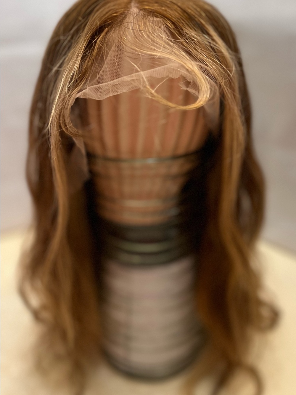 Brown Lace Front Women's Wig - Natural Brown - Picture 2 of 7